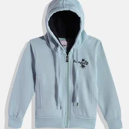 ADBUCKS Girls Hooded Sweatshirt with Embroidered Detail-picture-18