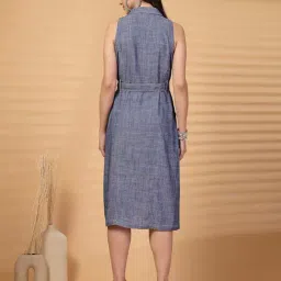 Gipsy Indigo Cotton Regular Fit Dress image 2