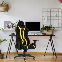 Green Soul Beast Black & Yellow PU Leather Gaming Chair-image-95