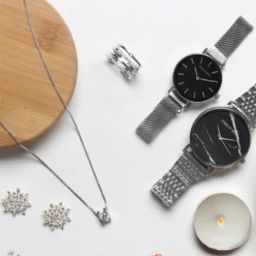 Joker & WItch JWGS91 Analog watch for Couples with Earring, Necklace & Ring-picture-23