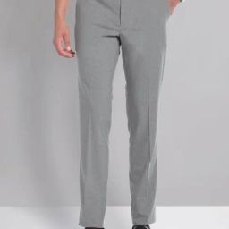 AD by Arvind Grey Slim Fit Trousers-picture-2