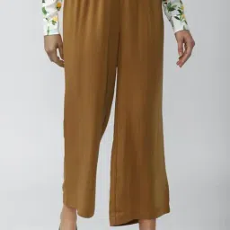 Van Heusen Brown Regular Fit Trousers-picture-35