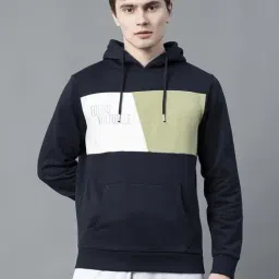 Red Tape Navy Regular Fit Printed Hooded Sweatshirt-picture-21