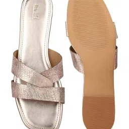 Inc.5 Women's Rose Gold Casual Sandals image 4