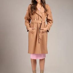 Vero Moda Brown Relaxed Fit Long Coat-picture-30