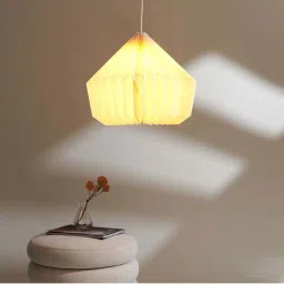 FIG Living Off-White Paper Canvas Pendant Lamp image 4