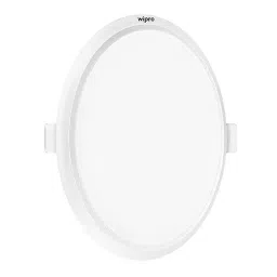 Wipro Garnet Polycarbonate 6 W 4000K Round LED Down Light Natural White Cutout 100 mm, DG10640 image 1