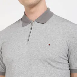 TOMMY HILFIGER Men's Grey Polo image 4