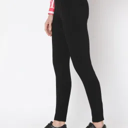 Vero Moda Black Blended Skinny Fit Tights image 4