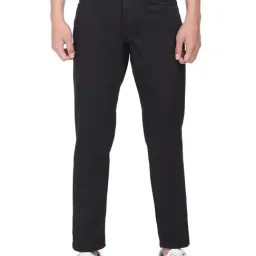 U.S. Polo Assn. Denim Co. Black Cotton Slim Tapered Fit Jeans-picture-44