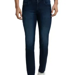 ColorPlus Blue Tapered Fit Jeans-picture-22
