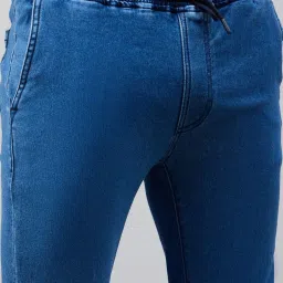 Club York Blue Regular Fit Lightly Washed Jogger Jeans image 4