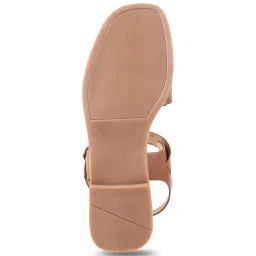 Mochi Women's Chikoo Ankle Strap Sandals image 4