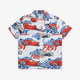 HOP Kids by Westside Multicolour Car Design Shirt-picture-21