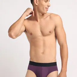 Cresmo Men Pack Of 2 Colourblocked Low-Rise Antimicrobial Briefs CR-B-SLD-P2-MUL-COMB-S image 4