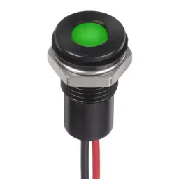 RS PRO Green Panel Mount Indicator 24V DC, Mounting Hole Size 8 mm, Termination Type Lead Wires, IP Rating IP67, Model No 1329154-picture-27