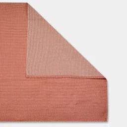 Fabindia Standalone Rust & Taupe Woven Cotton Honeycomb Reversible Towel (Medium) image 4