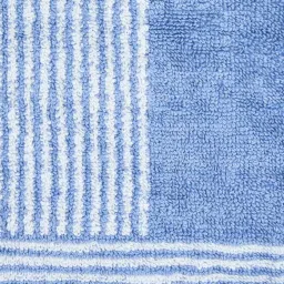 Fabindia Standalone Blue Woven Cotton Pile Hand Towel image 4