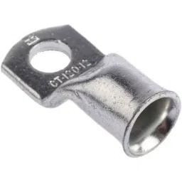 RS PRO Uninsulated Ring Terminal M12 Stud Size 120 mm² to 120 mm² Wire Size image 2