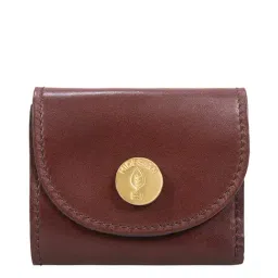 Hidesign EI Growth W1 Leather Solid Tri-Fold Wallet image 2