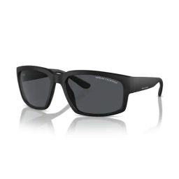 Armani Exchange Men Polarized Grey Lens Rectangle Sunglasses - 0AX4142SU80788761-picture-11