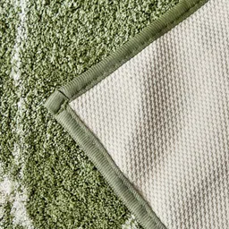 Home Centre Green Mekong Printed 1800 GSM Anti-Slip Bath Runner image 5