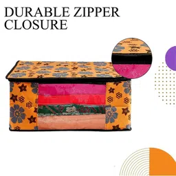 AMAK INC Orange Fabric Multi-Utility Wardrobe Organisers image 2