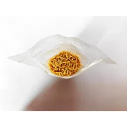 RLPL Transparent Storage Pouch 10x17.5 cm with 3.5 cm Standee Base Resealable Zip-Lock with Tear Notches for Storage, Self-care, RLPL0001 (Pack of 500 Pcs) image 2