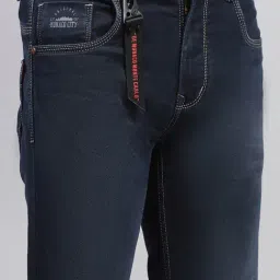 Monte Carlo Dark Blue Narrow Fit Jeans image 5