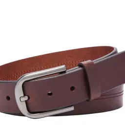 Fossil Samson Brown Leather Casual Belt For Men-image-43