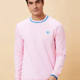 Being Human Pink Regular Fit Round Neck Sweatshirt-image-7