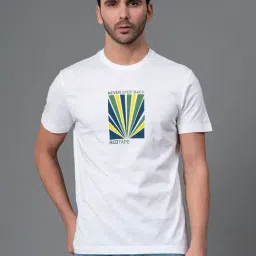 Red Tape White Cotton Regular Fit Printed T-Shirt-picture-44