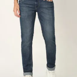 R&B Blue Cotton Skinny Fit Jeans-picture-37