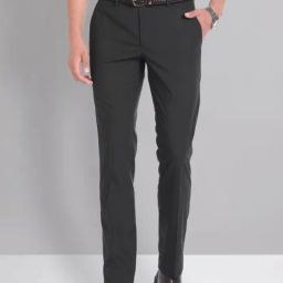 AD by Arvind Black Slim Fit Trousers-picture-28
