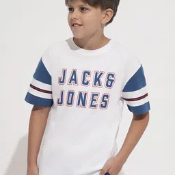 Jack & Jones Junior Boys Printed Applique T-shirt-picture-30