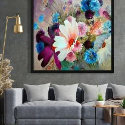 999Store Printed Multicolor Canvas Wall Art-picture-24