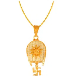 p.c. chandra jewellers P.C. Chandra 22 kt Gold Pendant-picture-22