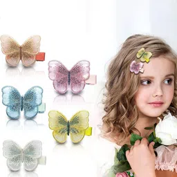 Radhya Accessories Women Set of 5 Embellished Claw Clip image 4