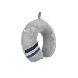 Premsons Cushy Travel Neck Pillow With 360-Degree Head Support Dual Color, Grey & Blue image 3