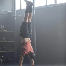 : DK WOOD Push-up Stand, 2 PCS Wood Pushup Bars Non-Slip Base Exercise Home Workout Equipment, 30CM Wooden Parallettes Handle Stands Grip for Men Strength Training, Planks Calisthenics Fitness Muscle LIGHT WAIGHT image 5