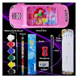 Parteet Car Shaped Password Lock & Pin Ball Game Set of 1 - Pink image 2