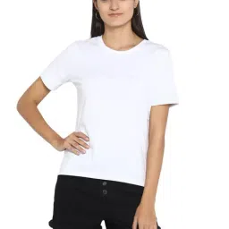 Mode by Red Tape White Regular Fit T-Shirt-picture-44