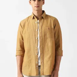 Van Heusen Yellow Slim Fit Shirt-picture-18