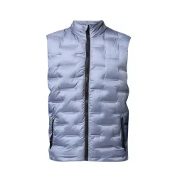 Jack & Jones Junior Stone Blue Quilted Jacket image 4