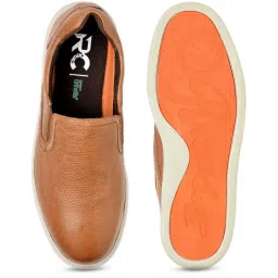 Ruosh Men's The Cool Tan Loafers image 4