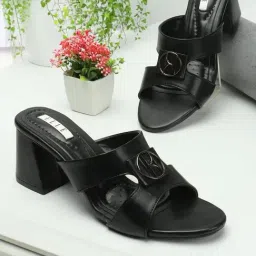 Elle Women's Black Casual Sandals-picture-14