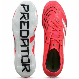 Adidas Unisex's PREDATOR PRO FG Red Football Shoes image 4