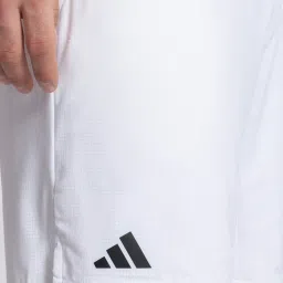 Adidas White Regular Fit Sports Shorts image 4