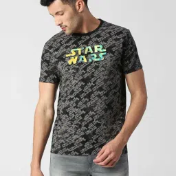 Pepe Jeans Black Cotton Regular Fit Printed T-Shirt-picture-28