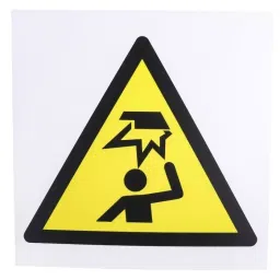 RS PRO Area Hazard Hazard Warning Sign Model No 8578703 image 2